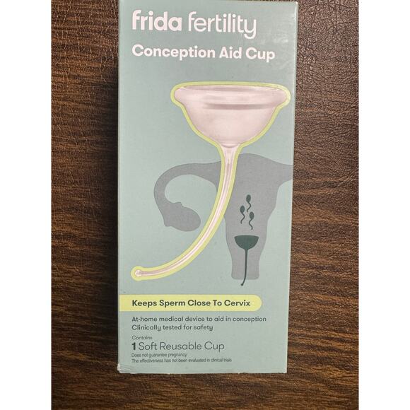 Frida Fertility Conception Aid Cup Keeps Sperm Close to Cervix - Picture 3 of 6